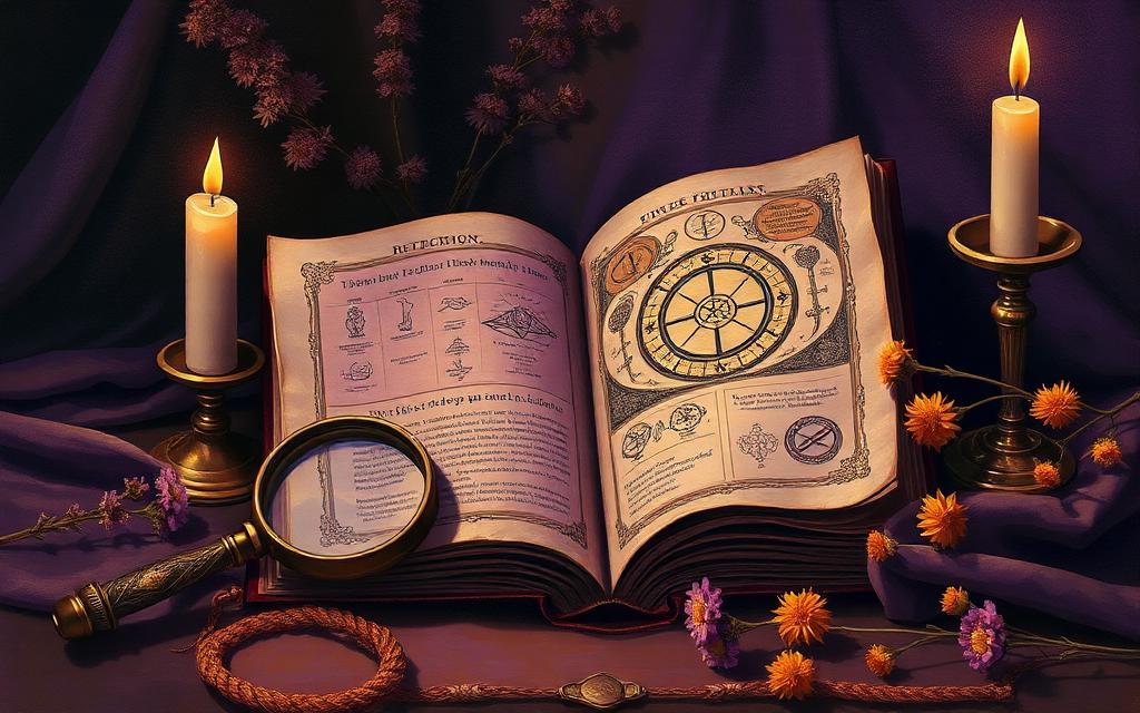Ilustração de Simbolismo e arquétipos das cartas