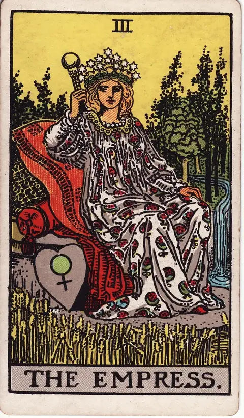 Carta de tarot A Imperatriz