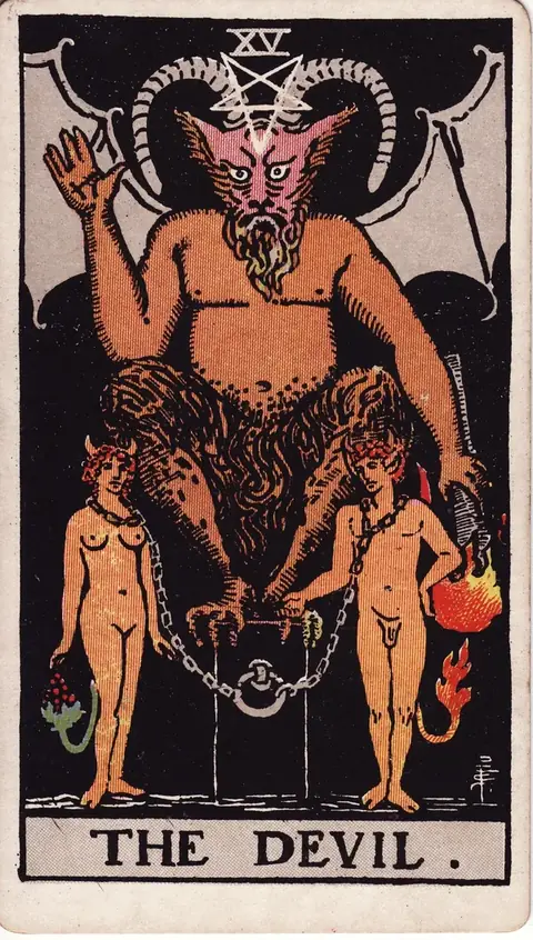 Carta de tarot O Diabo