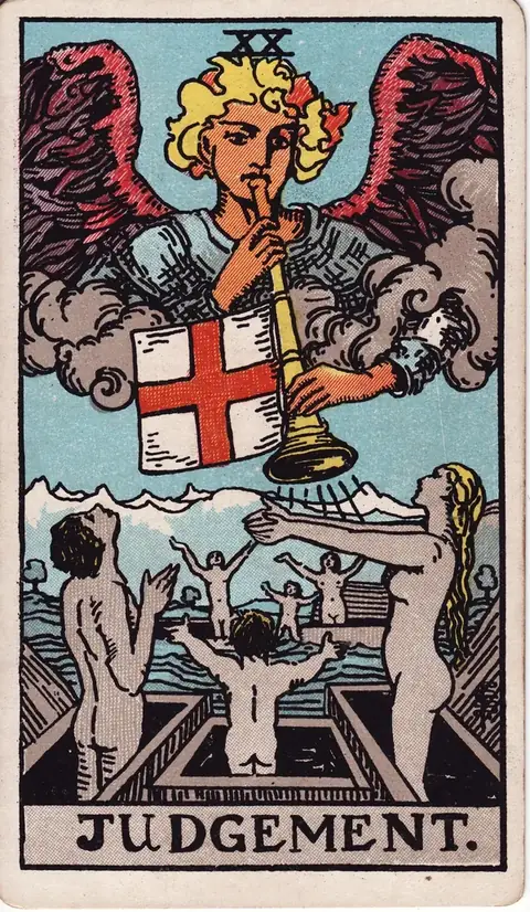 Carta de tarot O Julgamento