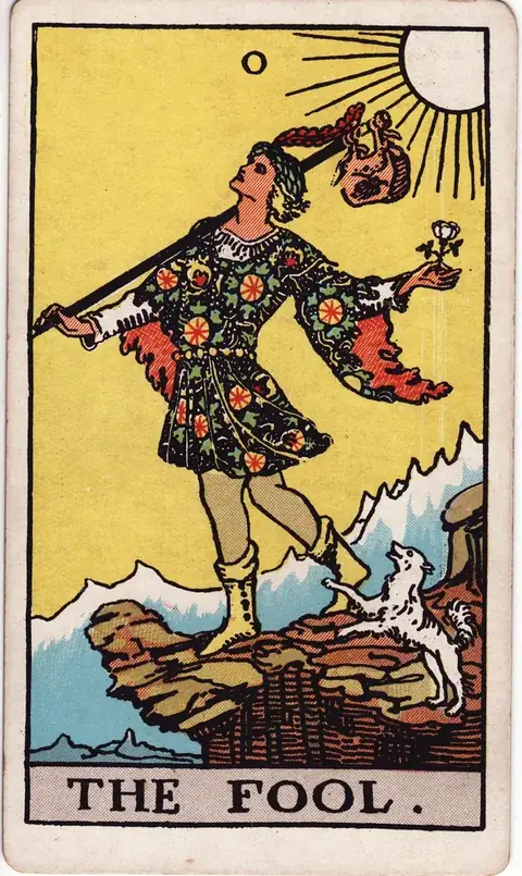 Carta de tarot O Louco
